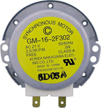 [ What'sUp ] 6549W1S017A Motor New OEM Produced for LG Microwave Turntable Motor Replacement Part, AC21V 50/60Hz 3.0W 2.5/3 RPM