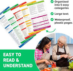 Air Fryer Cheat Sheet Magnets Cooking Guide Booklet - Air Fryer Cookbooks, Air Fryer Liners - Air Fryers Kitchen Gifts Gadgets 2026 - Air Fryer Accessories, Kitchen Gadgets Gifts for Mom Wife Grandma