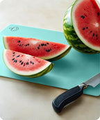 July Home Cutting Board Alternative for Kitchen - Extra Thick Flexible Plastic Cutting Board Set of 3, Non-Slip, BPA-Free, Easy to Clean, Colored Cutting Mats for Cooking, Durable Chopping Sheets