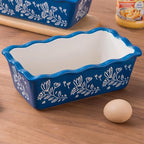 Wisenvoy Loaf Pan Bread Pan Ceramic loaf pans for baking Porcelain Baking Pans Nonstick Bread Pans for Baking