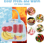 Bluboon Lunch Box for Women Cute Lunch Bag Reusable Insulated Lunch Bags Large Capacity Lunchbox Cooler for Work Picnic or Travel