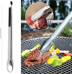 BBQ Grilling Tools Set,16" Stainless Steel Grilling Accessories Kit for Men Gift,BBQ Grill Utensils Gift Kit with Portable Carry Bag BBQ Tools Grill Tools Set for Backyard Outdoor Grill Cooking