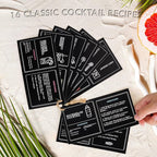 Premium Mixology Cocktail Shaker Set | 4 Piece Bar Tool Set, Silver Bar Set Cocktail Shaker Set for Drink Mixing - Includes Martini Shaker, Jigger, Bar Mixer Spoon + Free Cocktail Recipes | Gift Idea