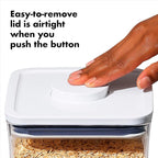 OXO Good Grips 3-PC Small Square Short POP Container Set
