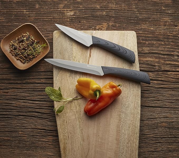 Hampton Forge Tomodachi HMC01B612L Raintree Ash – 13 Piece Knife Block Set