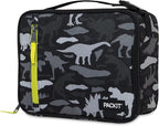 Packit, Box Lunch Freezable Dino Camo Charcoal