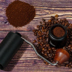 Manual Coffee Grinder, Hand Crank Coffee Grinder for Espresso, French Press, and Pour Over, Portable Coffee Grinder for Camping and Travel