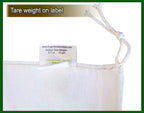 Reusable Grocery Bags for Produce - Small Size Muslin Bags for Brewing and Making Tea - Made of 100% Organic Cotton with Drawstring - Set of 3 (Small - 8"x10")