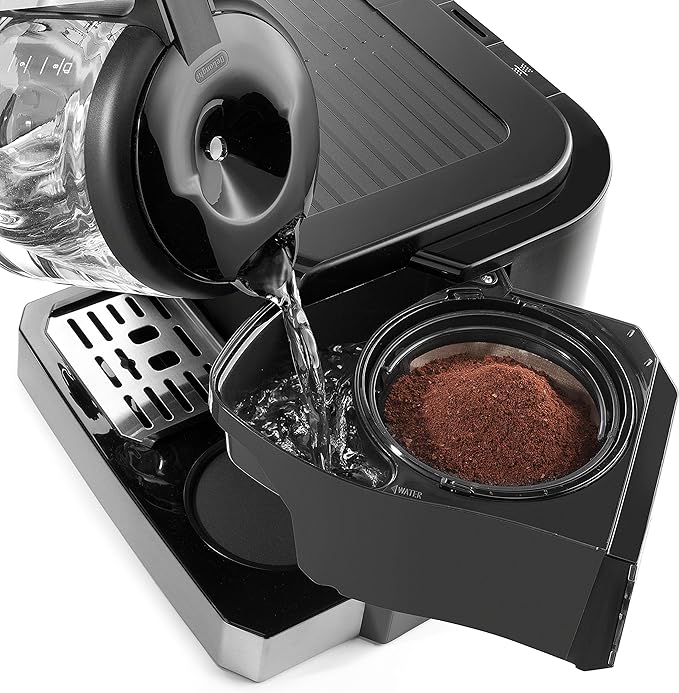 De'Longhi All-in-One Combination Coffee Maker & Espresso Machine + Advanced Adjustable Milk Frother & Universal Espresso Machine Cleaner for Frother/Steam Wand