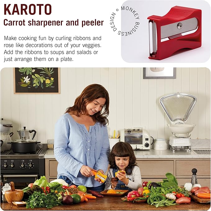 Monkey Business Krate of karoto sharpener and peeler