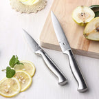 McCook® Knife Sets, German Stainless Steel Knife Block Sets with Built-in Sharpener (Pack of 2)