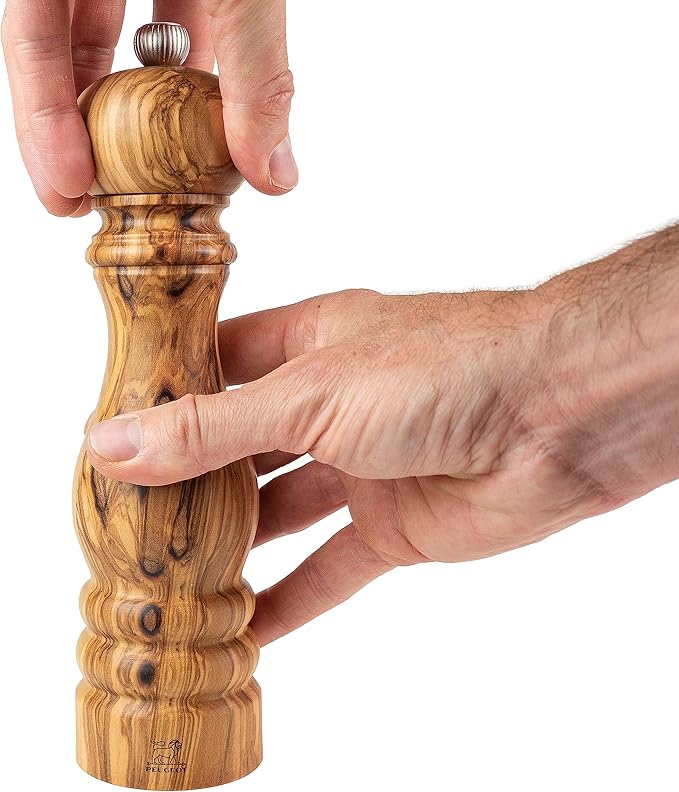 Peugeot Paris Olivier Pepper Mill 22cm - 9in Olive Wood