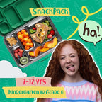 AOHEA Stainless Steel Bento Box Kids, Kids Metal Bento Lunch Box BPA Free Lunch Box Containers 304 Stainless Steel Bento Box for School and Office(Green)