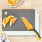Tovolo Small Flexible Cutting Mats Set of 4 Chopping Boards for Meal Prep Cut Slice Dice Fruits Veggies & Meats, Easy Clean Dishwasher Safe Small Nylon Cutting Board Kitchen Mat Set, 11.5" L X 7.5" W