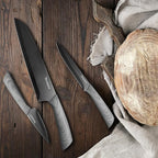 Hampton Forge Tomodachi HMC01B612L Raintree Ash – 13 Piece Knife Block Set