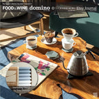 LINE+ARC Extra Thick Silicone Coasters (As Seen in NYTimes WireCutter) Waterproof Anti-Stain Heat-Safe Dishwasher-Safe Degrē Coasters (Set of 6, Smoke) Outdoor Rubber Mid-Century Modern