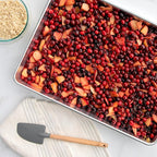 Nordic Ware Extra Large High-Sided Baking Pan, 21.1 x 15 x 2 inches, XL Big baking pan Natural Uncoated Aluminum, Reinforced Steel Rim Prevents Warping, Big Batch